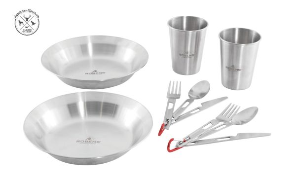Robens Edestahl Essgeschirr-Set